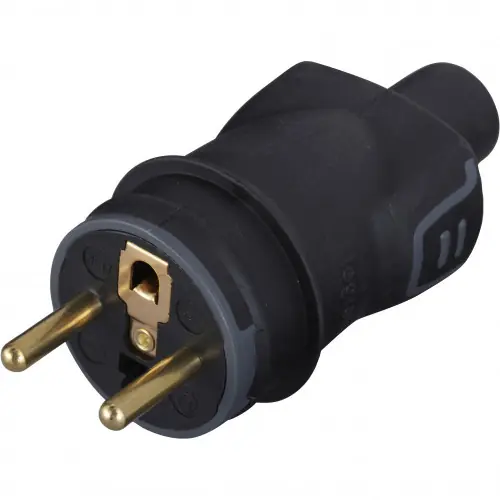 Solde Fiche électrique mâle 2 pôles + terre, 16 A, LEGRAND - LEGRAND