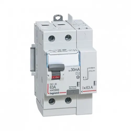 Promotion Interrupteur différentiel 63A – TYPE AC 30mA automatique – LEGRAND