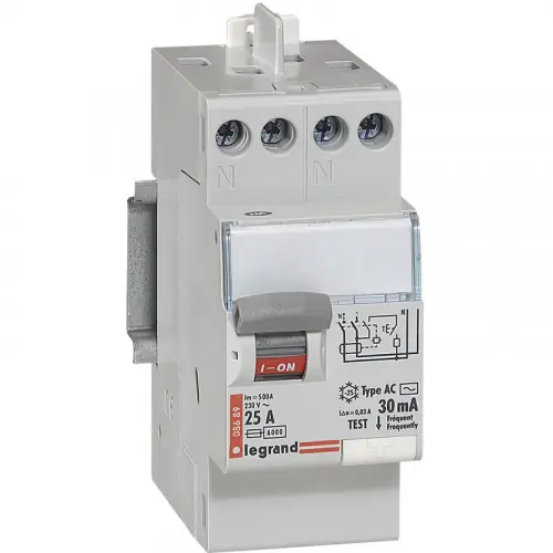 Produit De Marque Interrupteur différentiel bipolaire 25A 30mA Lexic – LEGRAND