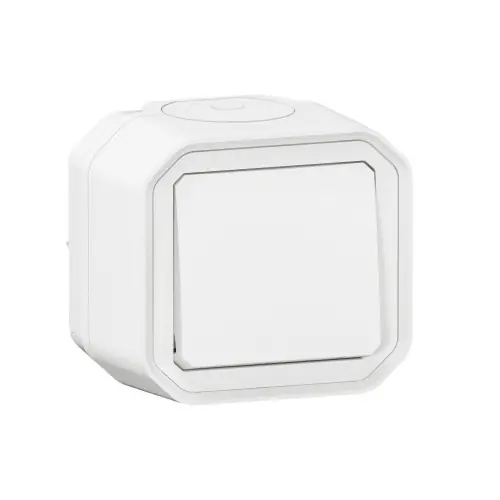 Interrupteur va-et-vient étanche prêt à poser, LEGRAND Plexo, blanc - LEGRAND Quantité Limitée
