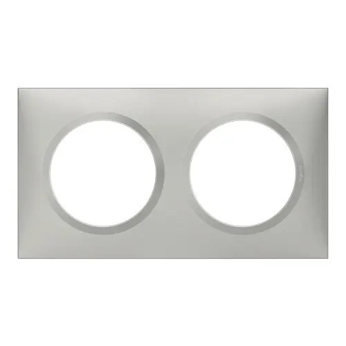 Plaque double Dooxie, LEGRAND, aluminium – LEGRAND Offre Limitée
