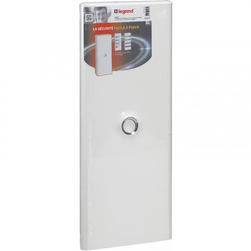 Paiement Sécurisé Porte blanche coffret 4 rangées – LEGRAND