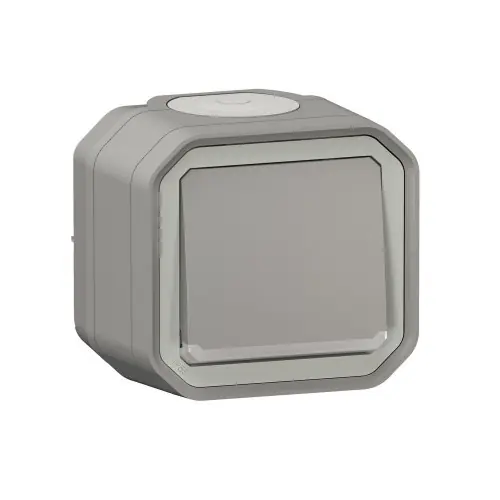Poussoir étanche à voyant, lumineux prêt à poser, LEGRAND Plexo, gris – LEGRAND Meilleure Vente