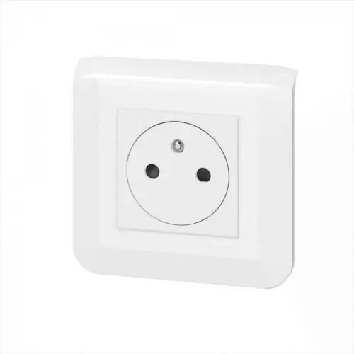 Prise avec terre Mosaic, blanc, LEGRAND - LEGRAND Produit De Marque