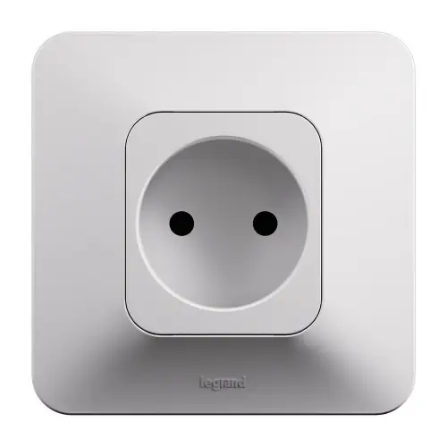 Authentique Prise sans terre complet neptune blanc legrand – LEGRAND