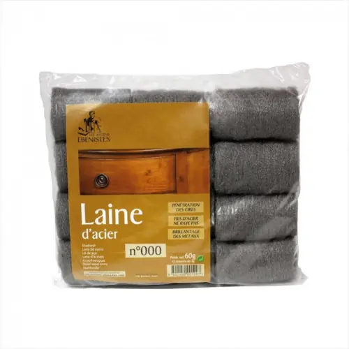 Laine d‘acier N°000 LES ANCIENS EBENISTES – LES ANCIENS EBENISTES Offre Spéciale