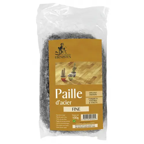 Remise Paille d‘acier fine LES ANCIENS EBENISTES – LES ANCIENS EBENISTES