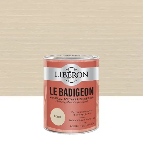 Badigeon Le badigeon LIBERON ficelle mat 250 ml – LIBERON Nouveauté