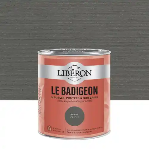Badigeon LIBERON fonte oxydée mat 0.75 l – LIBERON Bon Plan