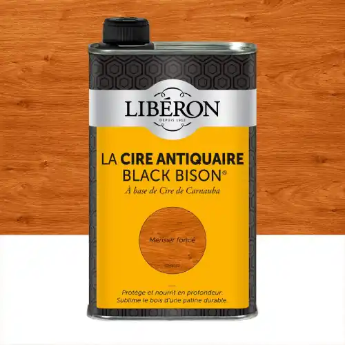 Prix Réduit Cire liquide meuble et objets Antiquaire black bison® LIBERON, merisier foncé 0. - LIBERON