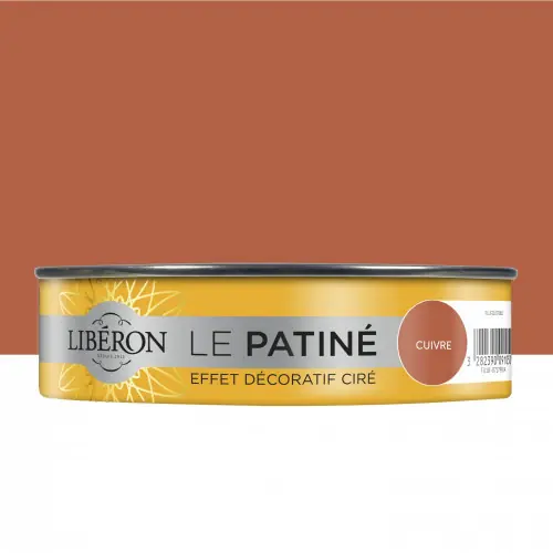 Dernière Chance Patine Le patine metallise lib cuivre 150ml LIBERON cuivre Patiné satiné 150 ml - LIBERON