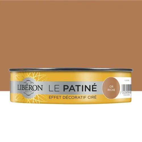 Patine LIBERON or riche Patiné satiné 150 ml – LIBERON Prix Choc