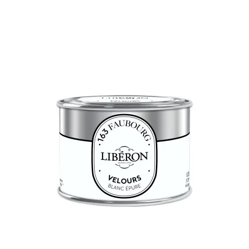Prix Bas Peinture blanc épure mur, plafond et boiserie LIBÉRON velours 0.125 l - LIBERON