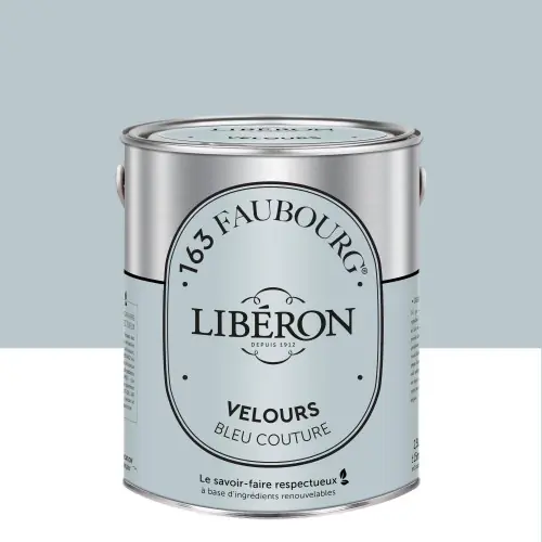 Achetez Aujourd&rsquo;hui Peinture bleu couture multisupport 163 faubourg LIBÉRON velours 2.5 l – LIBERON