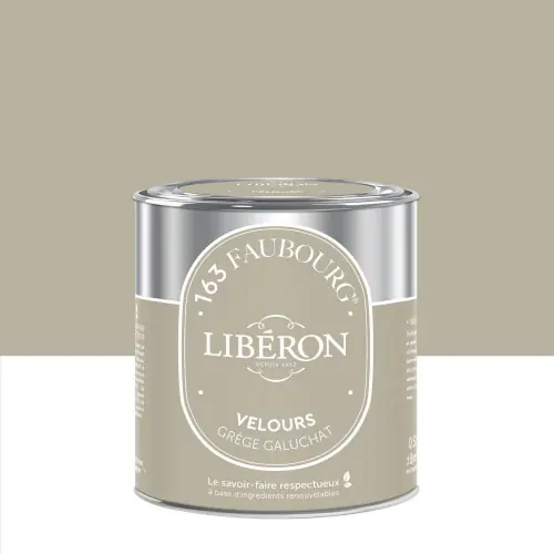 Commander Vite Peinture grège galuchat multisupport 163 faubourg LIBÉRON velours 0.5 l - LIBERON