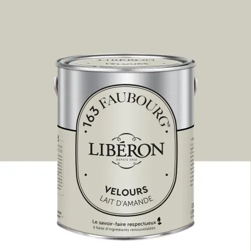 Peinture lait d‘amande multisupport 163 faubourg LIBÉRON velours 2.5 l - LIBERON Pas Cher