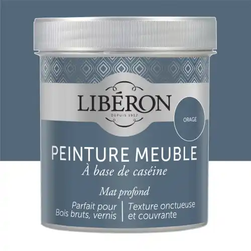 Prix Choc Peinture meuble et boiserie Caséine LIBERON orage mat 0.5 l - LIBERON