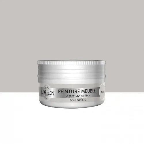 Expédition Rapide Peinture meuble et boiserie Caséine LIBERON soie grège mat 75 ml - LIBERON