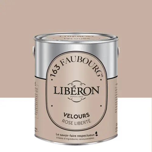 Achetez Aujourd&rsquo;hui Peinture rose liberté multisupport 163 faubourg LIBÉRON velours 2.5 l – LIBERON