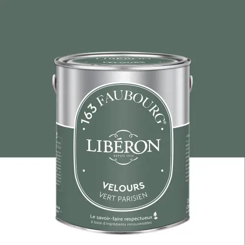 Commander Vite Peinture vert parisien multisupport 163 faubourg LIBÉRON velours 2.5 l – LIBERON