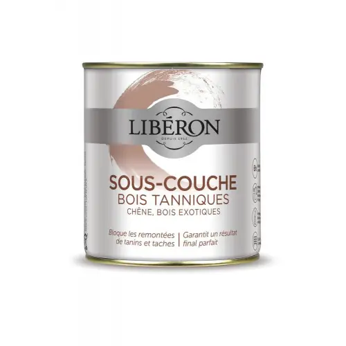 Primaire, Bois tannique, LIBÉRON, blanc 1 l - LIBERON Prix Bas
