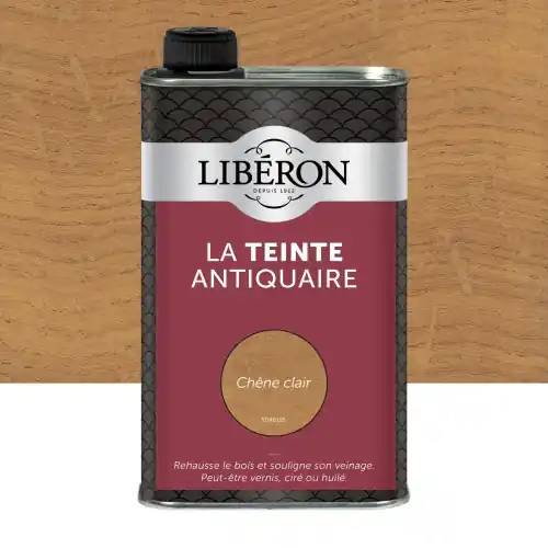 Pas Cher Teinte Antiquaire bois durs LIBERON, 0.5 l, chêne clair - LIBERON