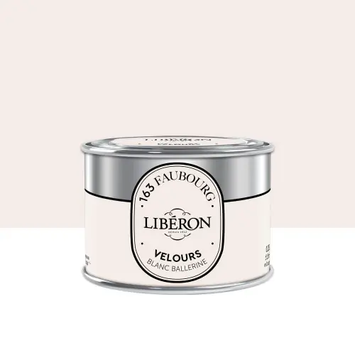 Produit De Marque Testeur peinture blanc ballerine velours 163 faubourg LIBÉRON 125 ml - LIBERON