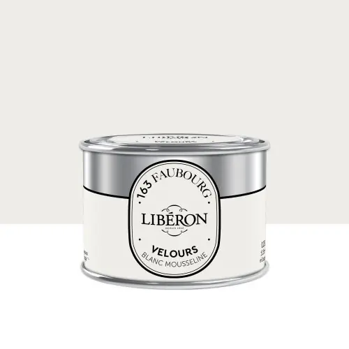 Petit Prix Testeur peinture blanc mousseline velours 163 faubourg LIBÉRON 125 ml - LIBERON