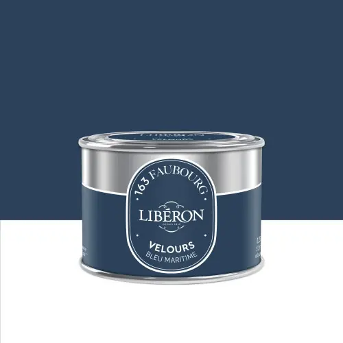 Testeur peinture bleu maritime velours 163 faubourg LIBÉRON 125 ml - LIBERON Promotion Saisonnière