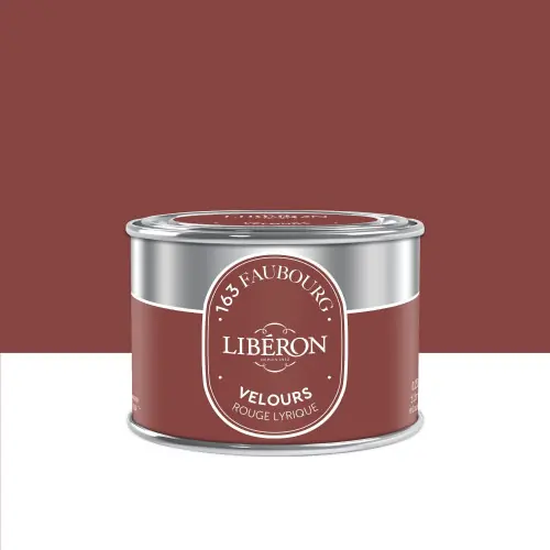 Satisfait Ou Remboursé Testeur peinture grège rouge lyrique velours 163 faubourg LIBÉRON 125 ml - LIBERON