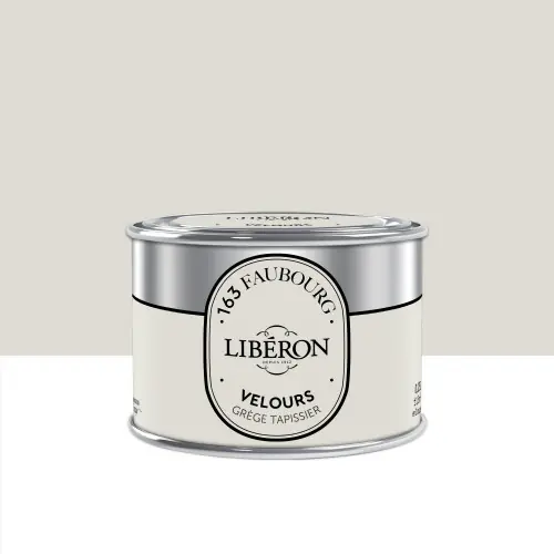 Commander Maintenant Testeur peinture grège tapissier velours 163 faubourg LIBÉRON 125 ml - LIBERON
