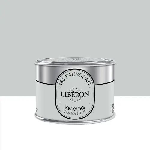 Achetez Aujourd&rsquo;hui Testeur peinture gris fer blanc velours 163 faubourg LIBÉRON 125 ml – LIBERON