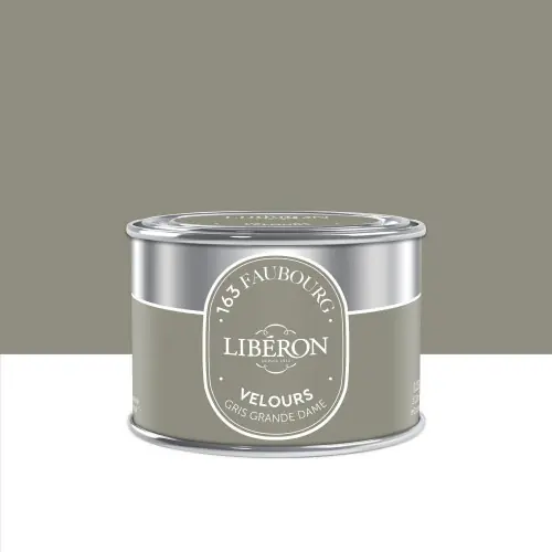 Quantité Limitée Testeur peinture gris grande dame velours 163 faubourg LIBÉRON 125 ml - LIBERON
