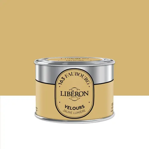 Super Prix Testeur peinture jaune lumière velours 163 faubourg LIBÉRON 125 ml - LIBERON