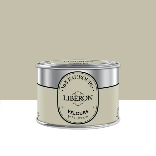 Testeur peinture vert opalin velours 163 faubourg LIBÉRON 125 ml - LIBERON Satisfait Ou Remboursé