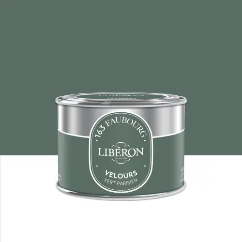 Produit De Marque Testeur peinture vert parisien velours 163 faubourg LIBÉRON 125 ml - LIBERON