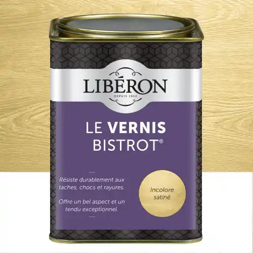 Vernis meuble et objet Bistrot® LIBERON, incolore brillant, 1l – LIBERON Commande En Gros