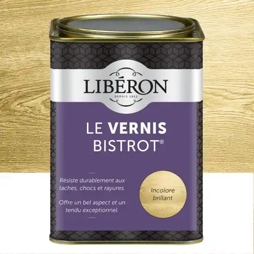 Vernis meuble et objet Bistrot® LIBERON, incolore satiné, 1l – LIBERON Bon Marché
