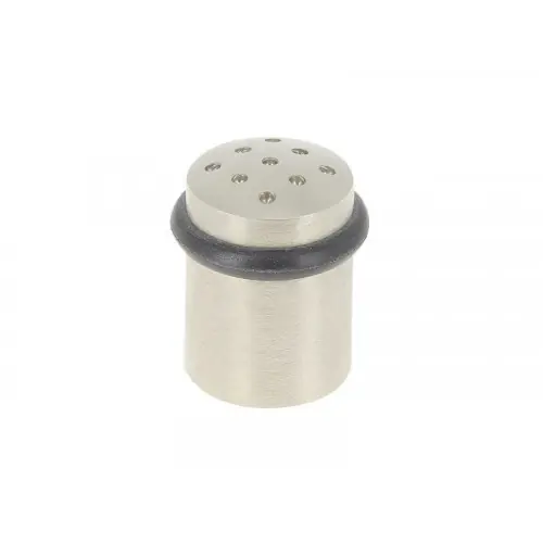 Top Vente 4 Butées de porte à fixer au sol 4 cm alu nickel LOUNA - LINEA BERTOMANI