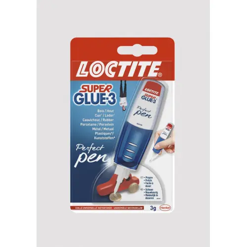 Prix Choc Colle glue gel Super glue 3 perfect pen LOCTITE, 3 g - Loctite
