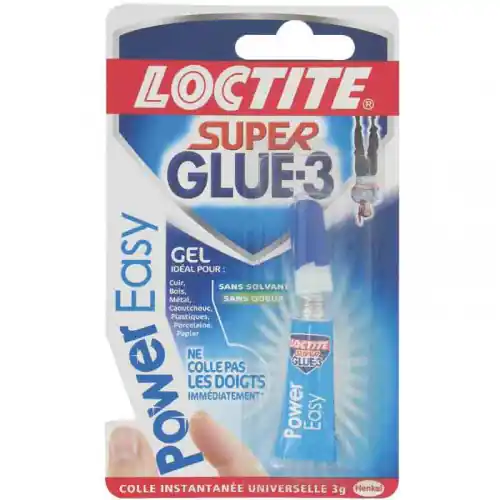 Nouvelle Collection Super Glue 3 Power easy gel 3 g – Loctite