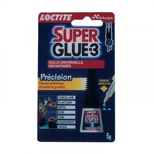 Haute Qualité Super Glue 3 precision 5 g - Loctite