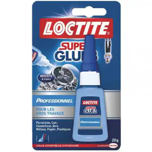 Super Glue 3 Pro 20 g - Loctite Dernier Modèle