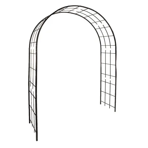 Arche tube CAR20 treillage fer vieilli - 180x50x250 cm - Acier époxy - Louis Moulin Seulement Aujourd'hui