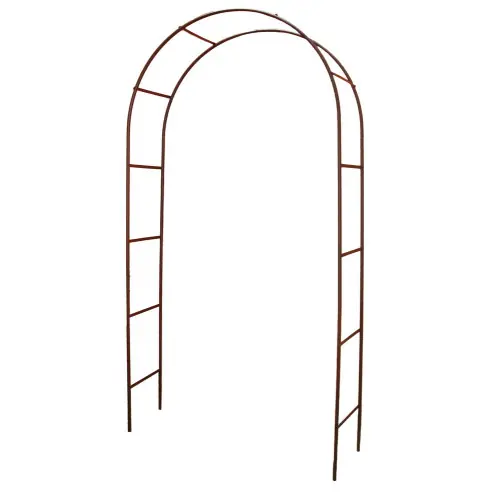 Arche tube ROND20 classique fer vieilli - 130x40x250 cm - Acier époxy - Louis Moulin Nouveauté
