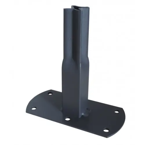 Pack 4 pieds tube carré 20 à visser - 13x6x12 cm - anthracite - Louis Moulin Acheter En Ligne