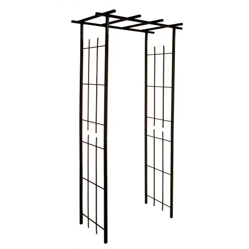 Marque Pergola tube CAR20 fer vieilli - 97x40x198 cm - Acier époxy - Louis Moulin
