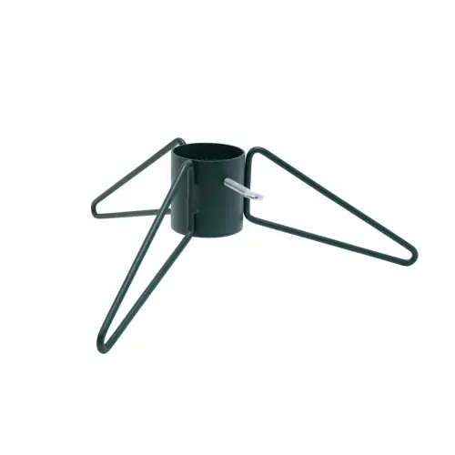 Pied de sapin 3 pieds fer rond vert sapin tube 7 cm - Louis Moulin Satisfait Ou Remboursé