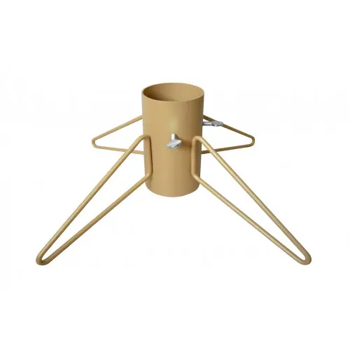 Livraison Express Pied de sapin - 4 pieds fer rond tube- 9 cm - or - Louis Moulin