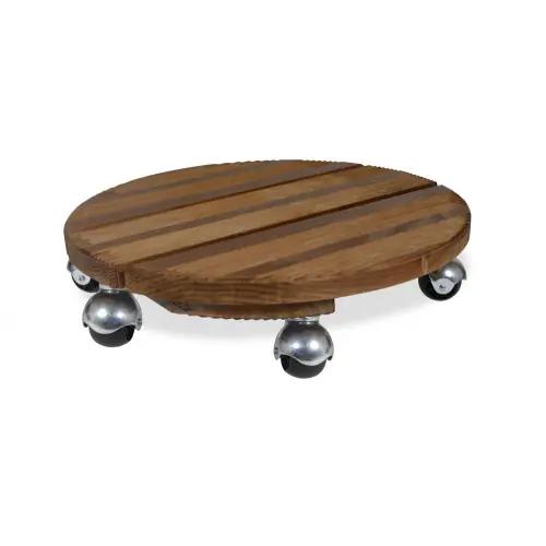 Roule plante BOIS rond naturel - 45 cm - Bois - Louis Moulin Dernier Modèle